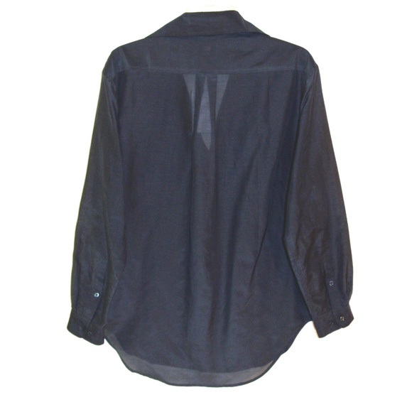 Equipment Tamsen Eclipse Cotton/Silk Blend Blouse - Picture 2 of 8